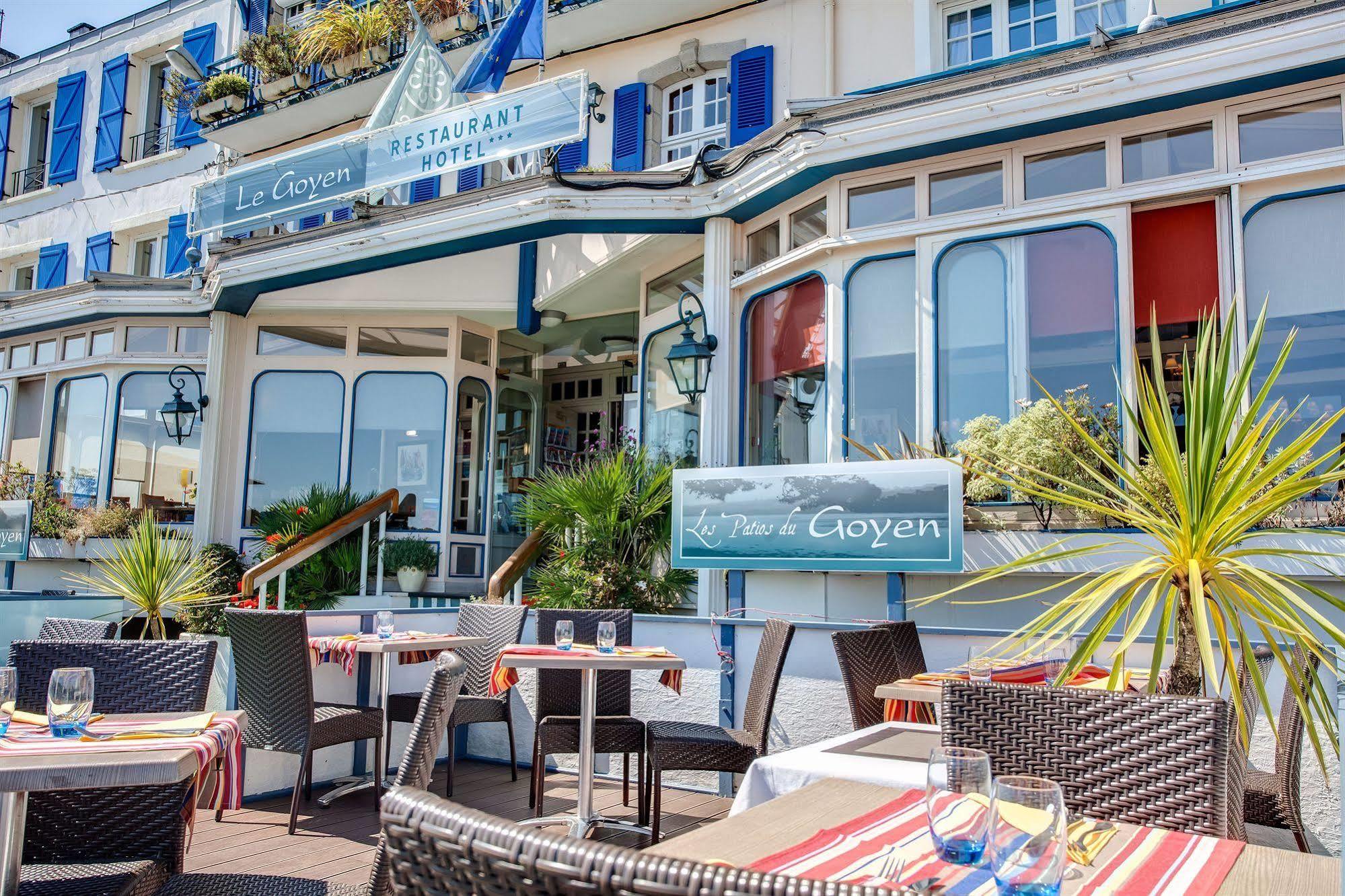 Le Goyen Hotel Audierne Bagian luar foto